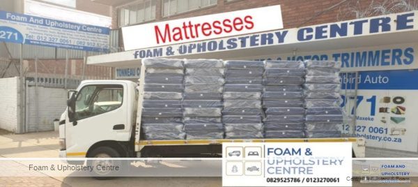 Mattresses on Truck